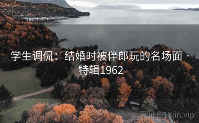 学生调侃：结婚时被伴郎玩的名场面 · 特辑1962