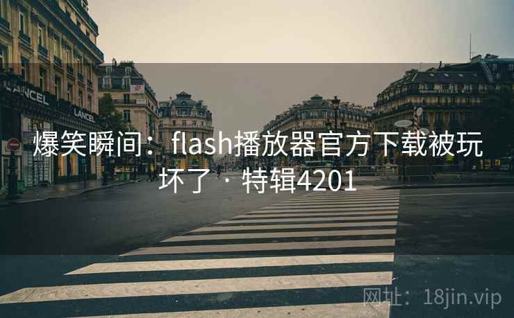 爆笑瞬间：flash播放器官方下载被玩坏了 · 特辑4201
